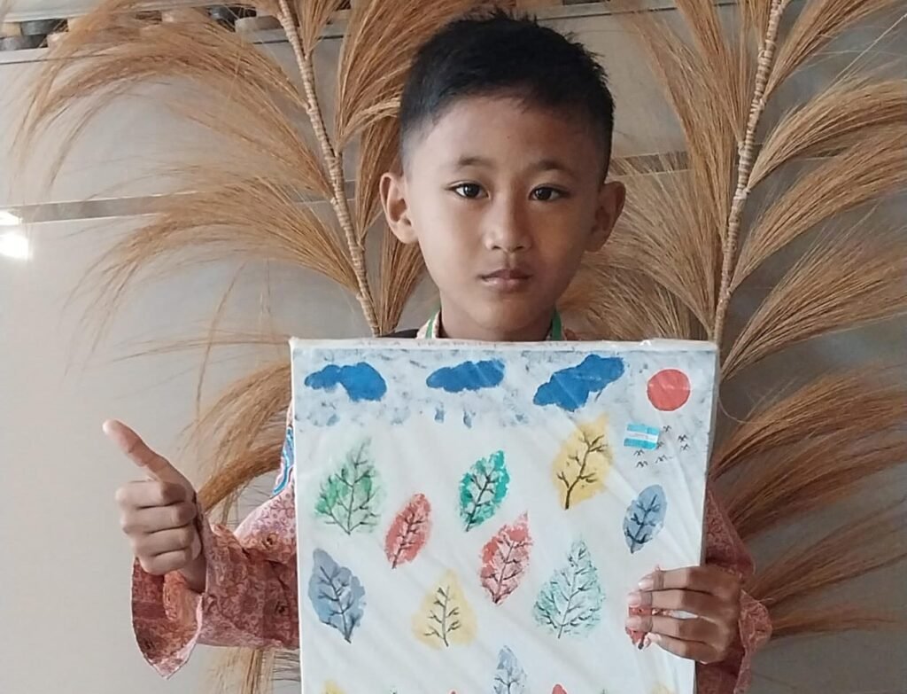 Jejak Daun di Kanvas Putih, Jejak Cinta di Hati yang Tumbuh