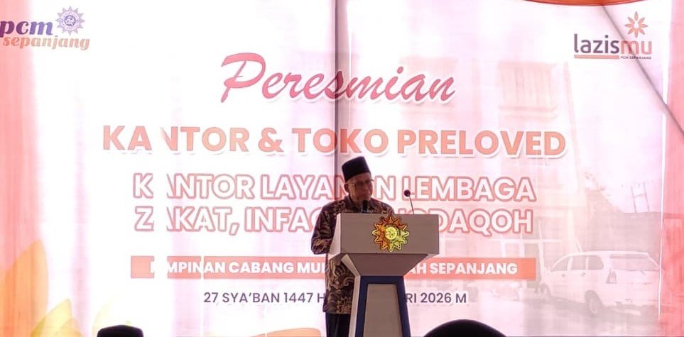 Peresmian Kantor dan Toko Preloved Lazismu PCM Sepanjang, Wujud Komitmen Pengelolaan Zakat Modern dan Solutif