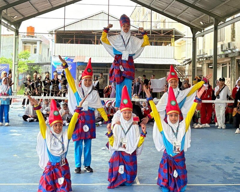 Santri Pesantren Ummul Mukminin Borong 16 Medali di OlympicAD VIII Makassar