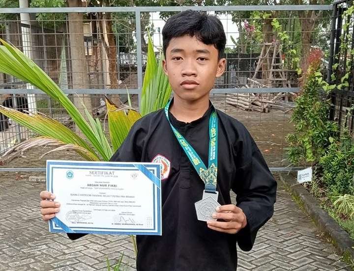 Abdan Nur Fikri Raih Perak, Siswa SMP Muhammadiyah 13 Kalen Harumkan Nama Sekolah di IPSI CUP 2026