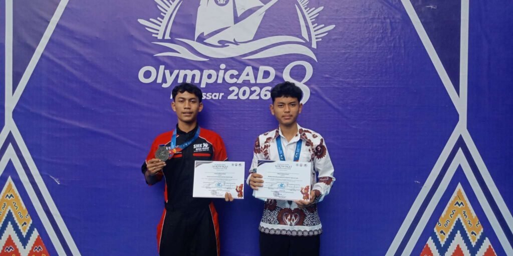 SMK Muhammadiyah 1 Kepanjen Raih Emas dan Perak di OlympicAD VIII Tingkat Nasional