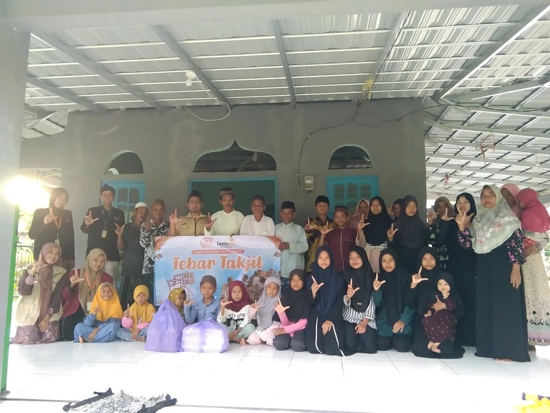 Lazismu Pulang Pisau Semarakkan Ramadan dengan Tebar Takjil