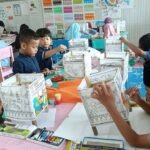 Lomba Mewarnai Damar Kurung, Cara SD Almadany Gresik Ajak Generasi Muda Berbudaya
