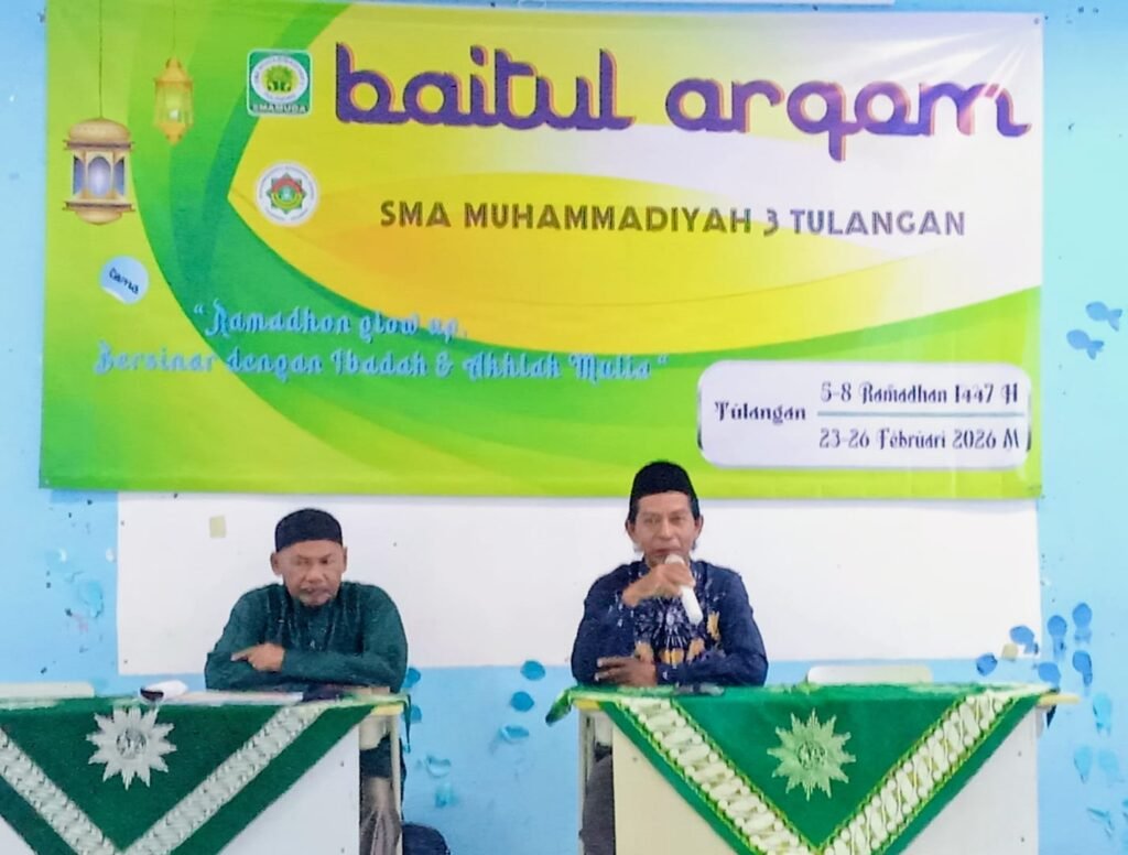 Baitul Arqom SMA Muhammadiyah 3 Tulangan Resmi Dibuka, Sejumlah 220 Siswa Turut Terlibat