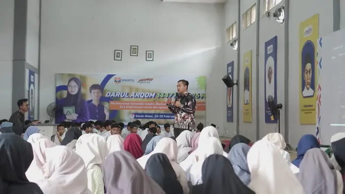 Kreatif Berdakwah di Era Digital, Smamita Hadirkan Digital Creator dalam Darul Arqam