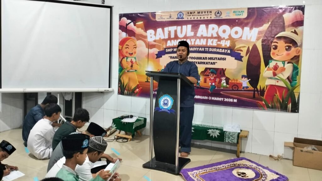 Baitul Arqom SMP Muven: Meneladani Kemenangan Rasulullah saat Ramadan
