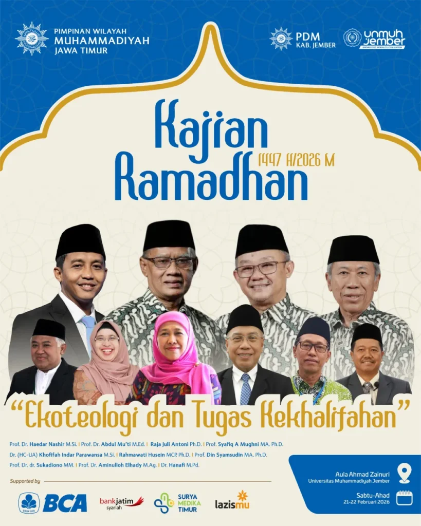 PWM Jatim Gaungkan Ekoteologi dalam Kajian Ramadan 1447 H di UM Jember