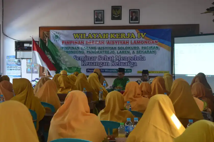 Wilker IV PDA Lamongan Gelar Seminar Keuangan Keluarga