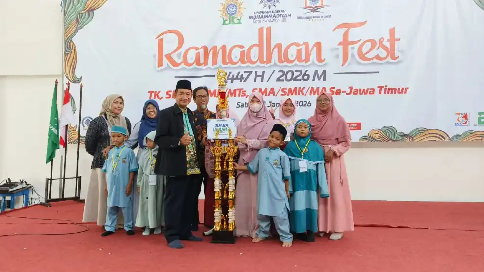 MIM 23 Surabaya Raih Juara Umum 2 di Ramadhan Fest 2026 se-Jawa Timur