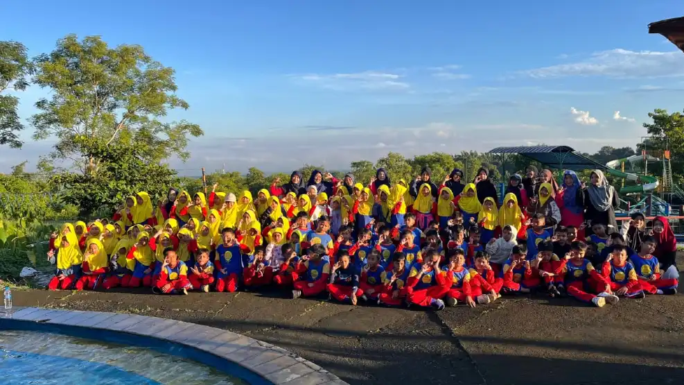 Outbound Learning SD Muda Tusida Latih Kemandirian Siswa Kelas 2