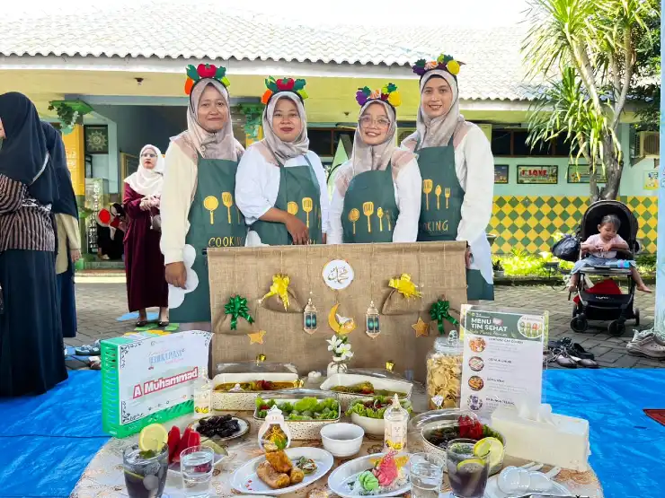 Sayur Daun Kelor Juarai Lomba Kreasi Takjil bersama IWAMA Ababe School