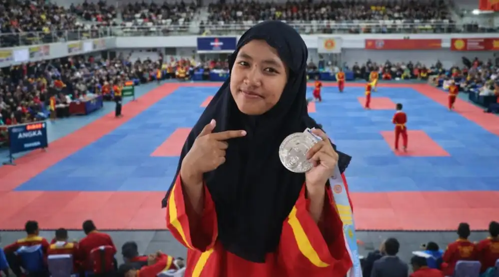 Siswi MTs Muhammadiyah 19 Surabaya Raih Juara 2 Nasional Tapak Suci