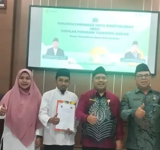 Perkuat Program Tahfidz, SMA Muhammadiyah 7 Surabaya Jalin Kerja Sama dengan Kemenag