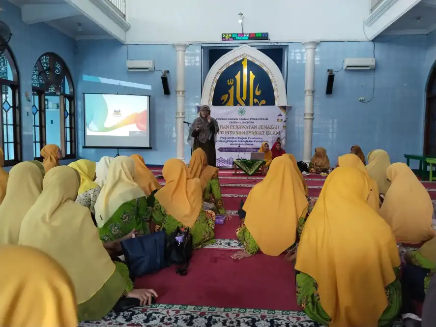 Binroh RSML Ajarkan Tata Cara Pemulasaran Jenazah pada Pelatihan PCA Pangkatrejo