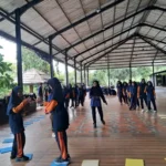 Outbound Spemdalas Latih Kepemimpinan dan Kekompakan Siswa