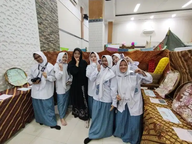 Pameran Wastra Loka, SMAMSA Tampilkan Karya Batik Siswa Kelas XII