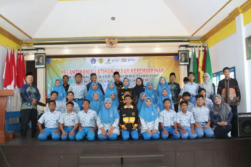 Pelantikan dan LDK PR IPM SMP MAPAN Cetak Pemimpin Muda Inspiratif