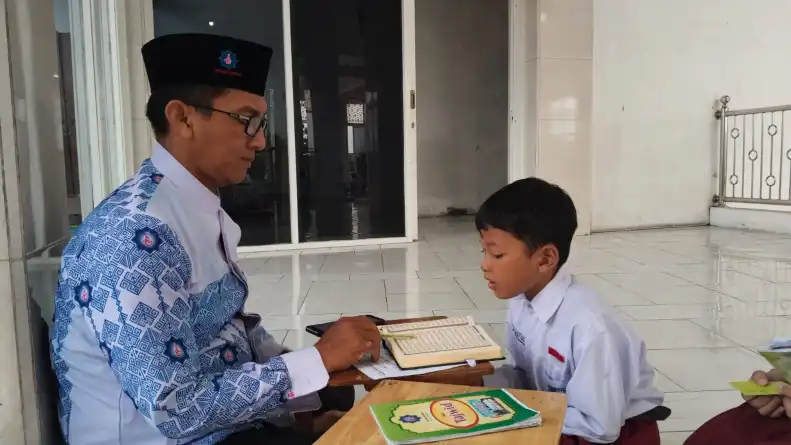 SD Muhammadiyah 1 Krian Gelar Imtihan Tajwid