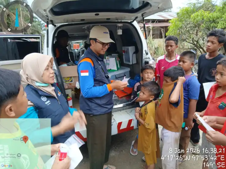 Inspiratif! Kisah dr. Wildan Bertugas di Lokasi Bencana Aceh Tamiang