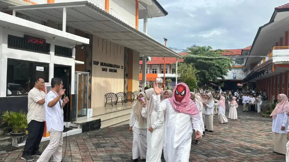 Spiderman Pimpin 772 Siswa Spemdalas Sambut Ramadan 1447 H di GKB