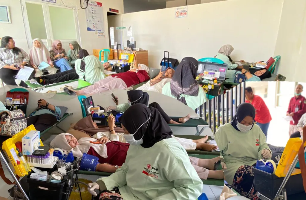 Donor Darah Rutin, RSU PKU Rogojampi Perkuat Kepedulian Sosial