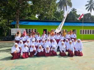 MDMC Fasilitasi Sekolah Darurat Tandihat di Tapanuli Selatan