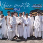 Foskam Surabaya Gelar Ujian Manasik Haji, Siswa Spemsa Jalani Rangkaian Ibadah Secara Tertib dan Khidmat