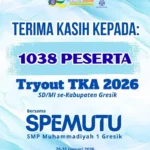 1.038 Siswa SD/MI se-Kabupaten Gresik Ikuti Tryout TKA 2026 di Spemutu