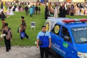RSIA Muhammadiyah Probolinggo Kawal Khidmatnya Salat Idulfitri di Stadion Bayuangga