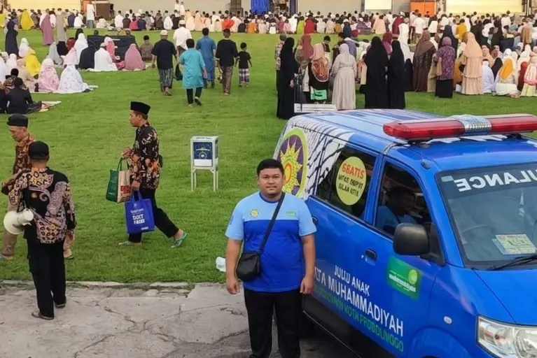 RSIA Muhammadiyah Probolinggo Kawal Khidmatnya Salat Idulfitri di Stadion Bayuangga