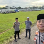 Polsek Srono Amankan Salat Idulfitri, Jamaah Tenang dan Tertib