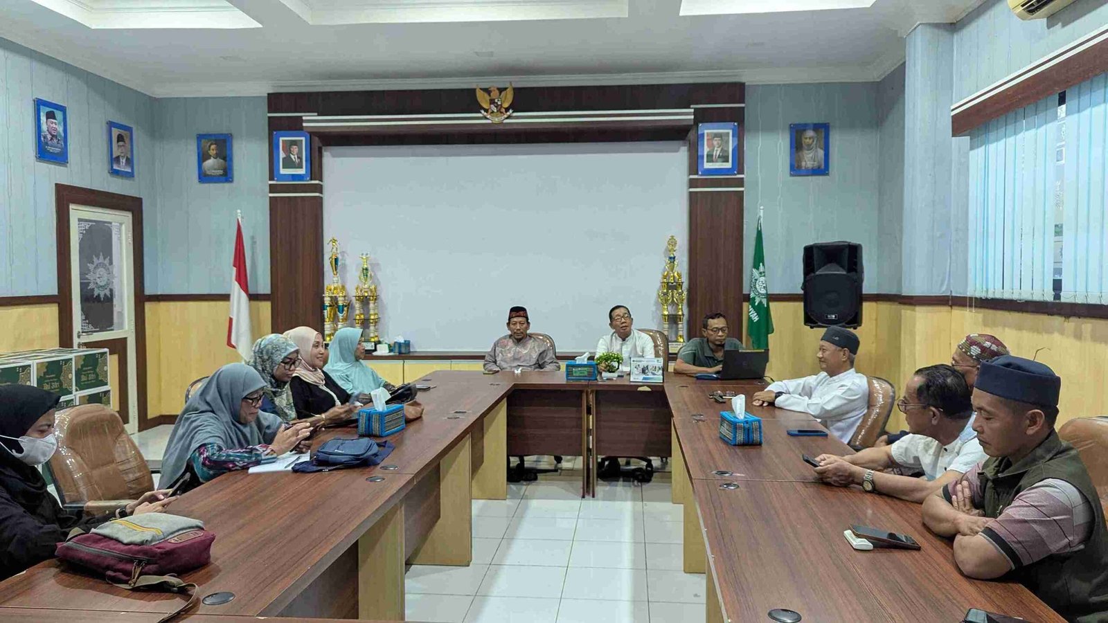 LSBO PDM Lamongan Gelar Silaturahim, Evaluasi FDML, dan Bahas Sekolah Pranatacara