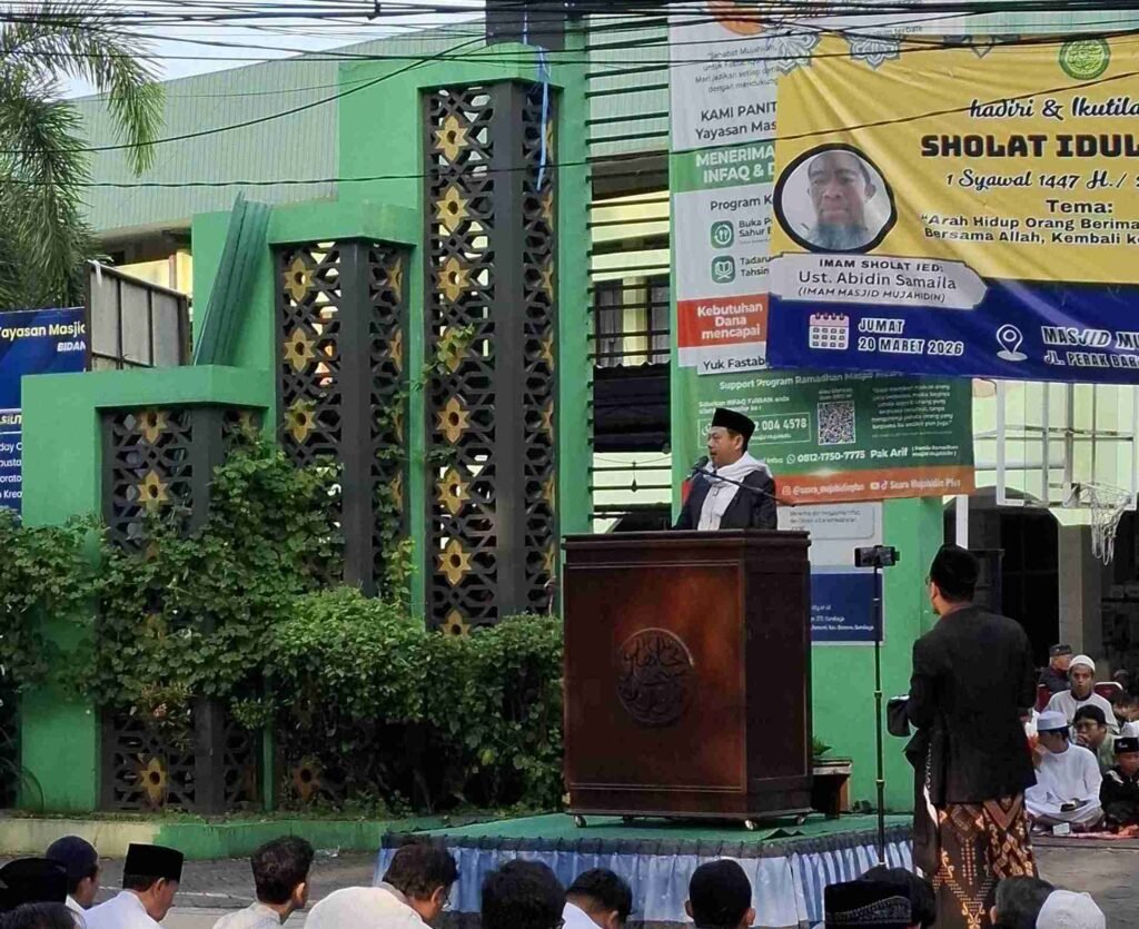 Dari Ramadan Menuju Ketakwaan Sejati: Seruan Muchamad Arifin di Tengah Lautan Jamaah Idul Fitri