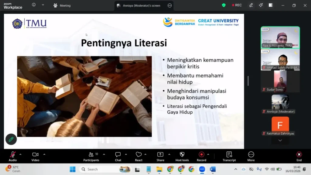 Direktur ALUN Indonesia: Literasi Cegah Gaya Hidup Konsumtif