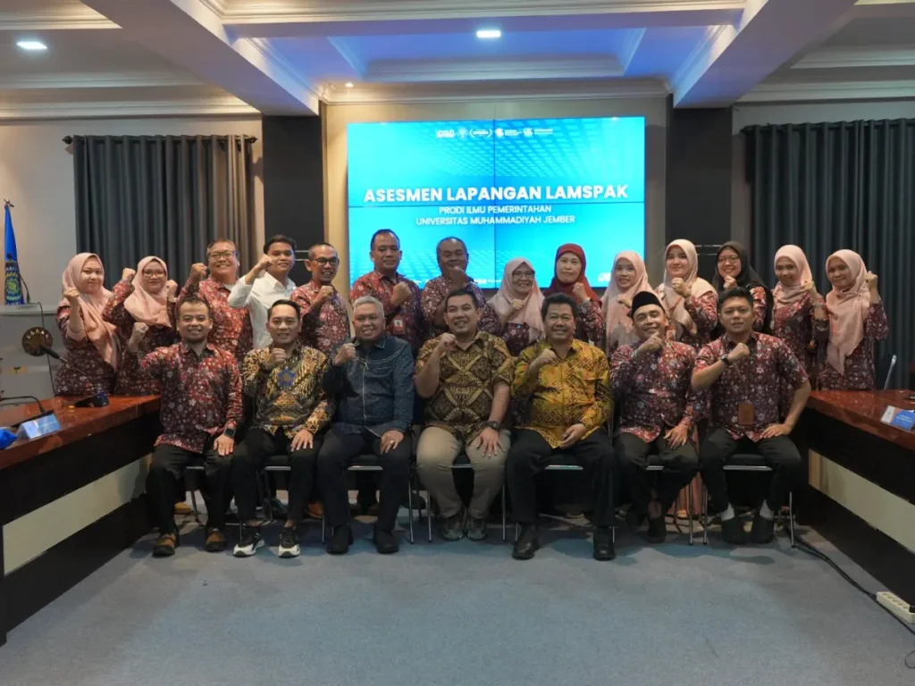 Ilmu Pemerintahan UM Jember Kantongi Predikat Unggul dari LAMSPAK