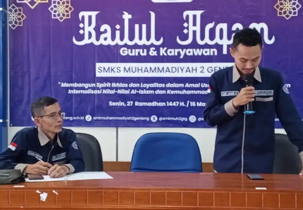GTK SMK Muda Genteng Dibekali Materi dan Praktik Khotbah