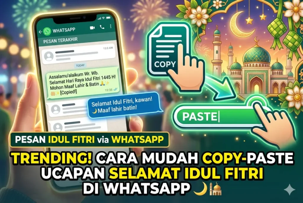Ramai Ucapan Lebaran Copy Paste Tapi Relasi Tetap Renggang