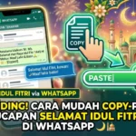 Ramai Ucapan Lebaran “Copy Paste” Tapi Relasi Tetap Renggang