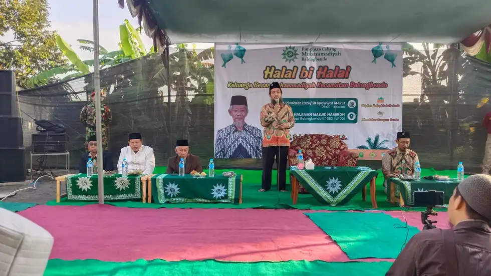 Halalbihalal PCM Balongbendo Perkuat Konsolidasi dan Pengembangan Ranting