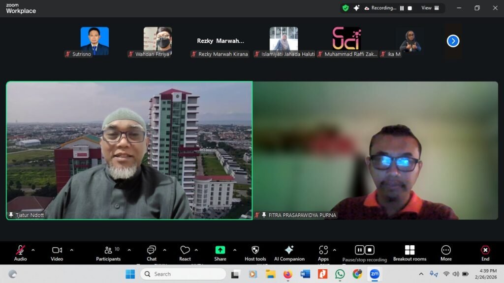 Kajian Ramadan Mahasiswa Indonesia di Thailand, dr Tjatur Ungkap Keutamaan Sedekah