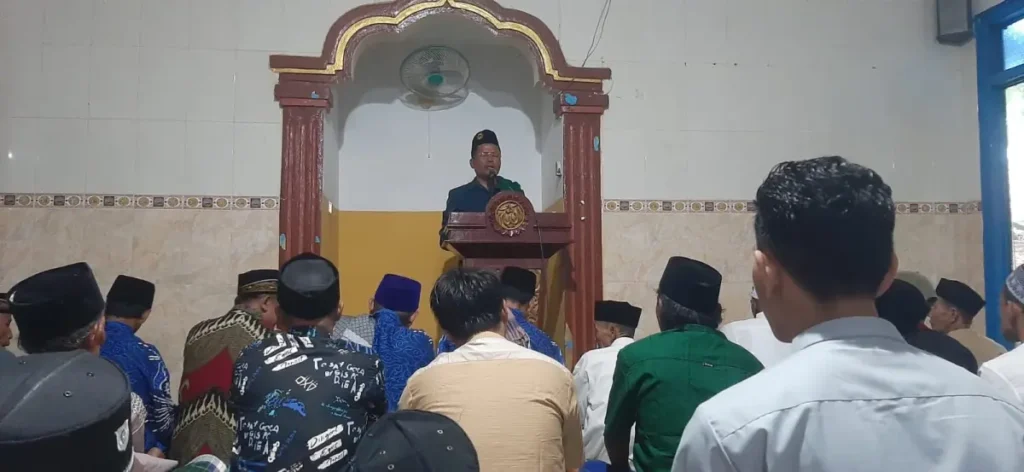 PRM Sapan Laren Gelar Sholat Idul Fitri di Masjid Al Hidayah dengan Penuh Khidmat