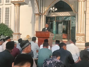 Khutbah Idul Fitri di Wotansari Tekankan Jaga Lisan