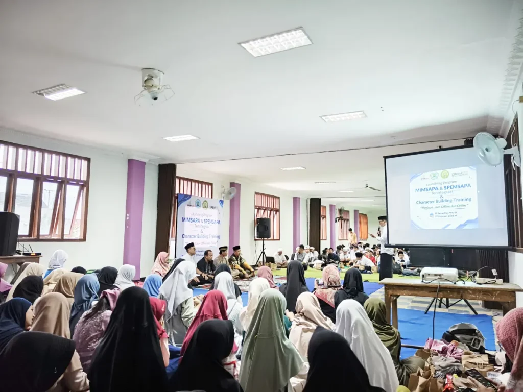 Character Building MIMSAPA: Siswa Diajak Jaga Lisan Offline dan Online