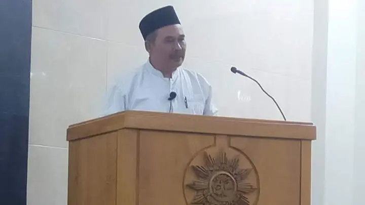 Jamaah Masjid Al-Falah Jalen Gelar Shalat Gerhana Bulan di Sela Isya dan Tarawih