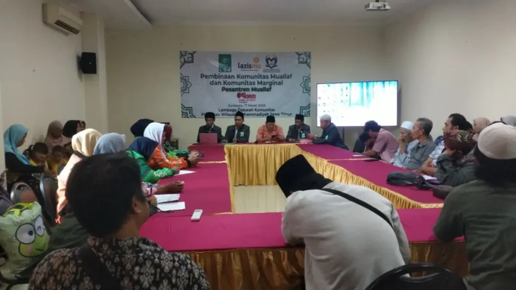 LDK PWM Jatim Gelar Pembinaan Muallaf dan Komunitas Marginal di Surabaya