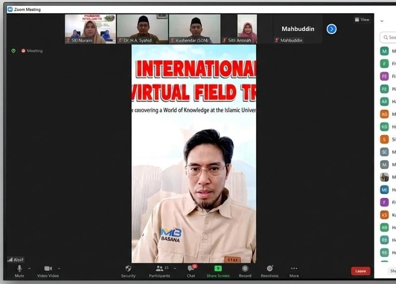 Dari Layar ke Mimpi Besar: Sambutan Inspiratif Warnai International Virtual Field Trip Berlian Primary School