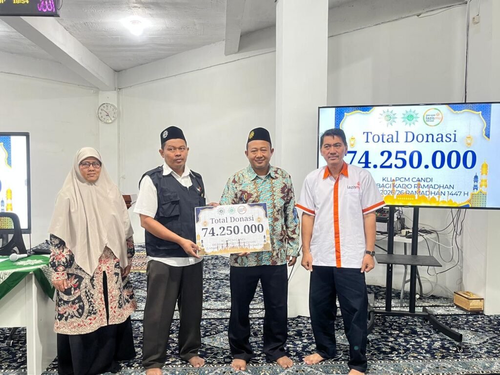 325 Kado Ramadan Disalurkan, PCM–PCA Candi Sasar Imam hingga Dhuafa