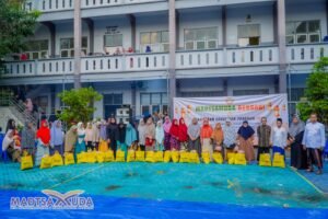 Lazis Madtsamuda Gelar “Madtsamuda Berbagi”, Salurkan 200 Parcel Ramadan