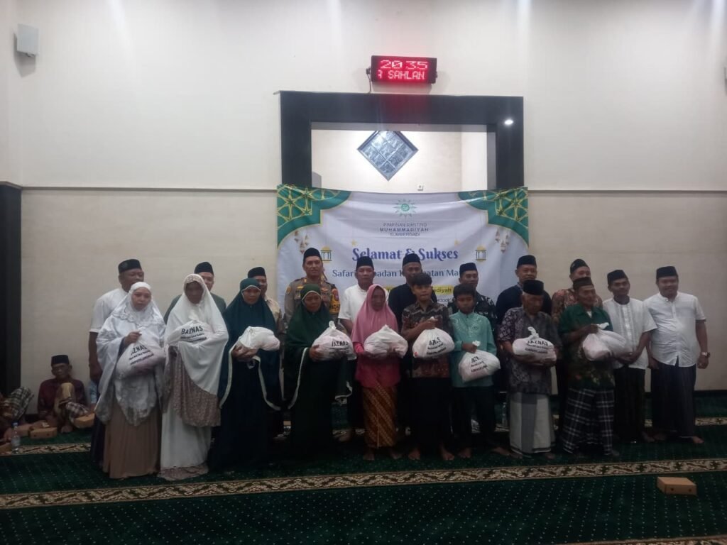 Masjid At-Taqwa Muhammadiyah Kedungsumber Jadi Tuan Rumah Safari Ramadan Kecamatan Mantup
