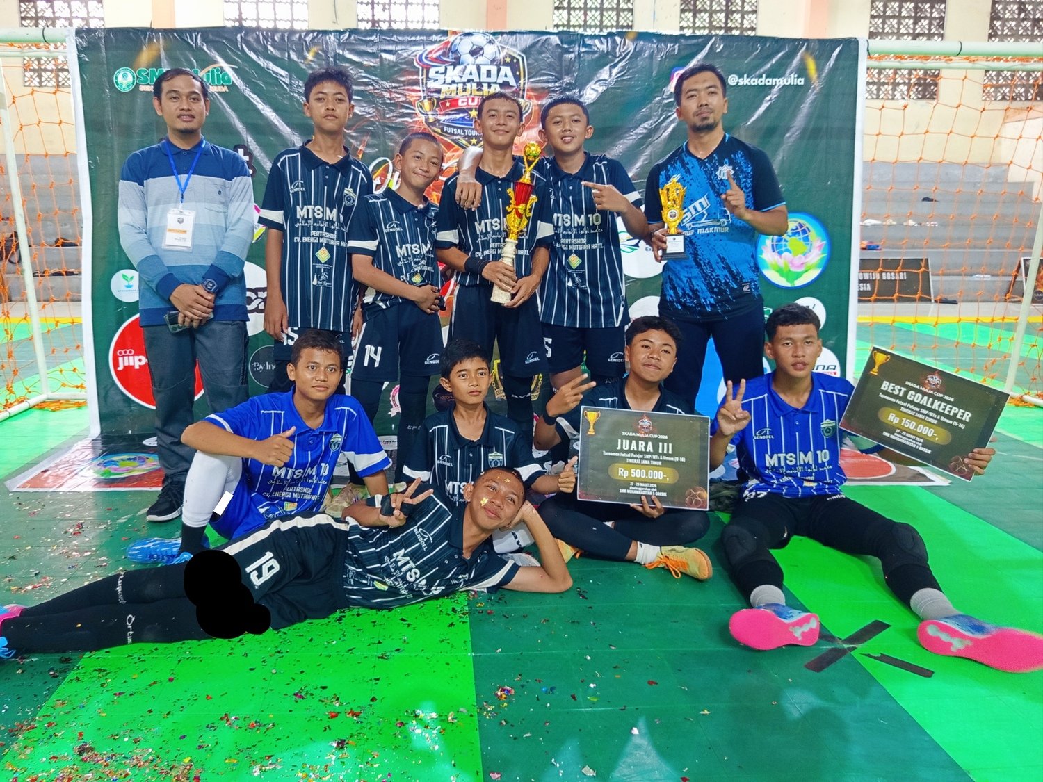Tim Futsal Matsamuluh Kembali menorehkan Penghargaan